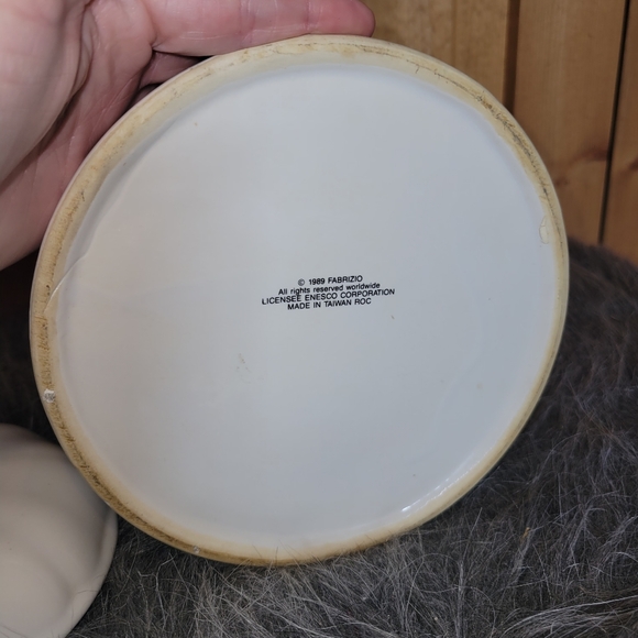 1989 Fabrizio cat cookie jar - Picture 10 of 12